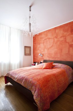 iç house, yatak odası