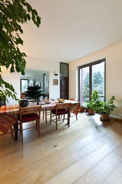 Dining table, interior — Stock Photo, Image