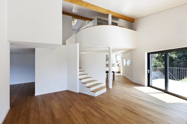 Intérieur maison moderne, grand espace ouvert — Photo