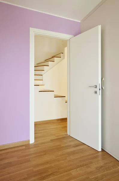 Interior modern house, staircase — Stock Photo, Image