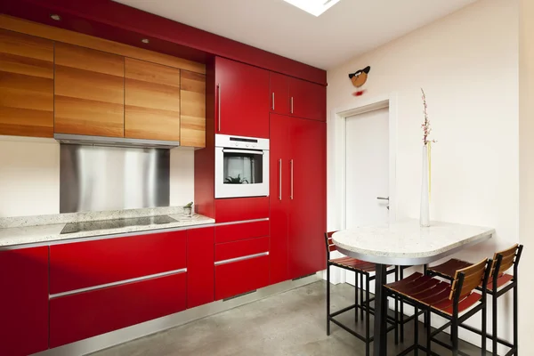 Appartement, keuken — Stockfoto