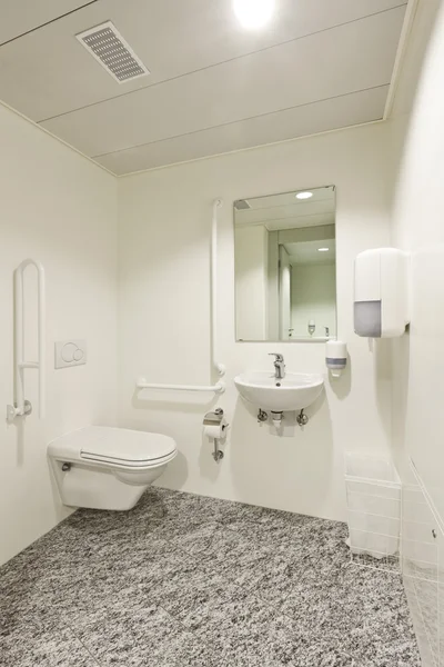 Interior building, public toilet — Stock Photo, Image