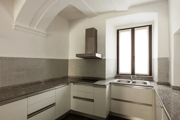 Interieur rustikales Haus, Küche — Stockfoto