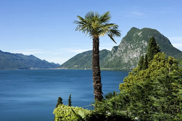 Lugano Gölü — Stok fotoğraf