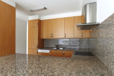 Modern Daire, mutfak görünümü