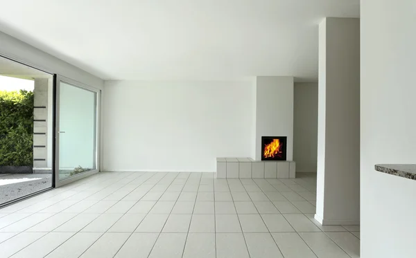 Moderne Wohnung, Wohnzimmer — Stockfoto