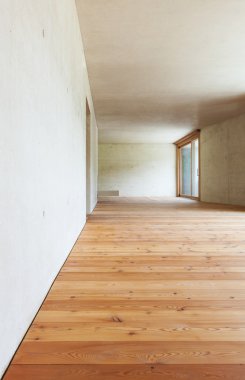beton duvarlar ile Oda