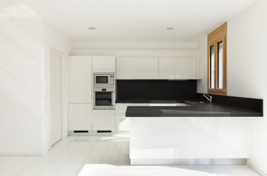 yeni mutfak, açık alan