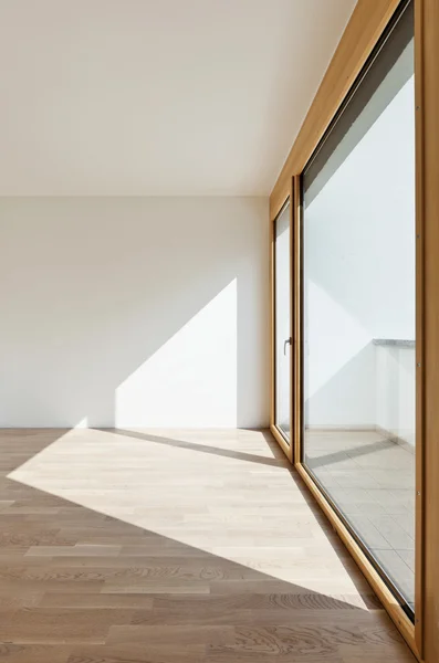 Window and parquet — Stock Photo, Image