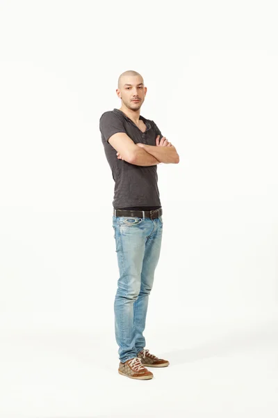 Portrait of  man in studio — Stock Photo, Image