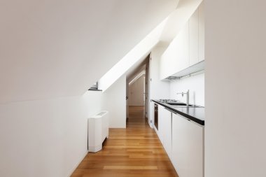 Loft, modern bir mutfak