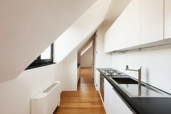 Interiör loft, kök — Stockfoto