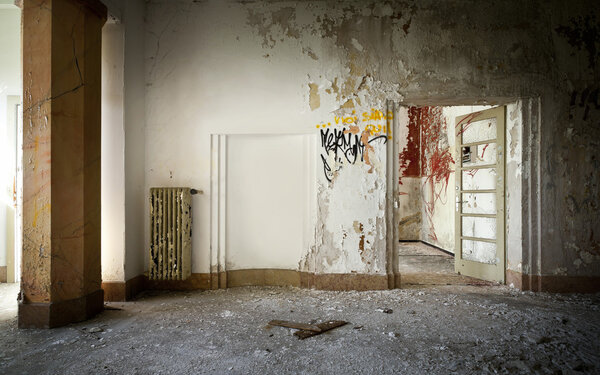 Old abandoned building — Stock Photo, Image