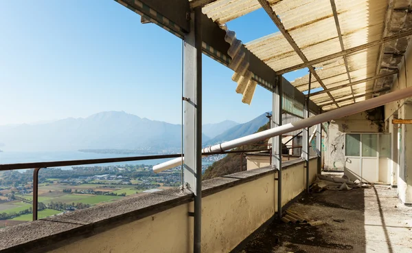Bina, balkon yok — Stok fotoğraf