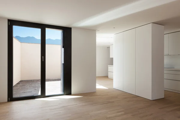 Neues Haus, leeres Zimmer — Stockfoto