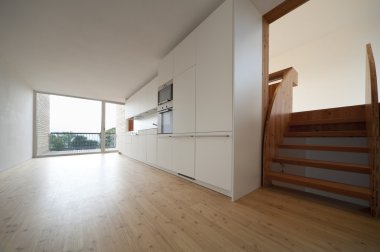 ekolojik ev, büyük pencereli Oda