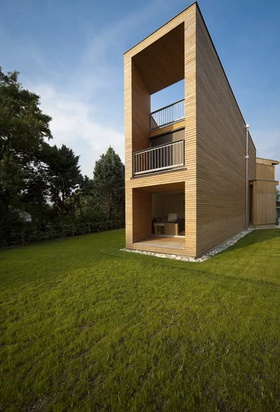 Ökologisches Haus, im Freien — Stockfoto