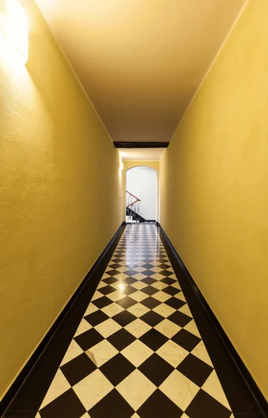 Hallway of  old building — Stock Photo, Image