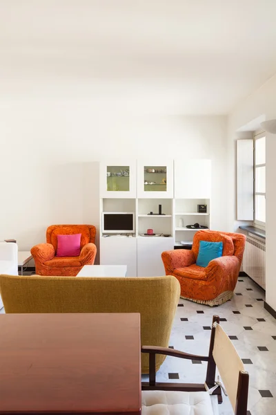 Apartment, living room — Stock Photo, Image