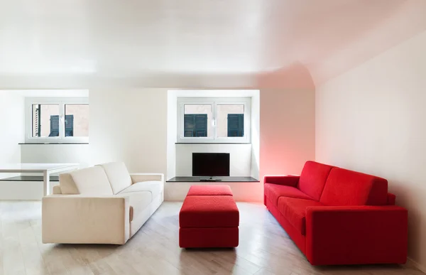 Wohnung, moderne Möbel — Stockfoto