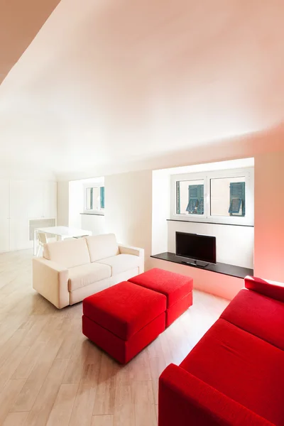 Appartement, modern meubilair — Stockfoto