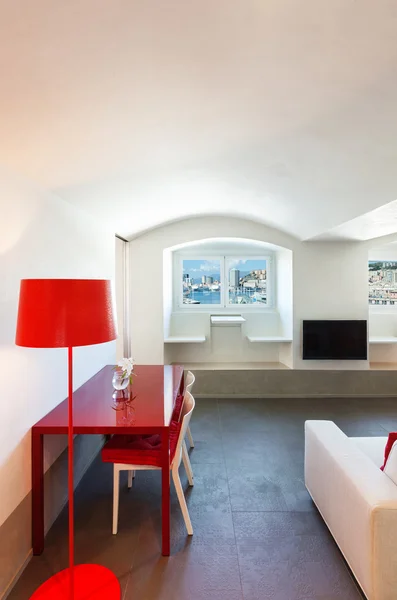 Lägenhet, moderna möbler — Stockfoto