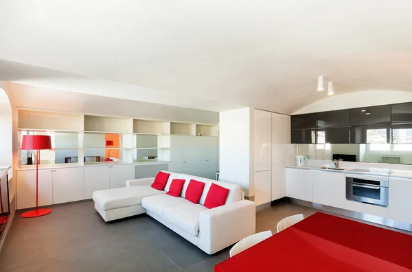 Appartement, modern meubilair — Stockfoto