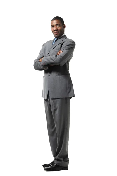 Portrait of black businessman — Stock Photo, Image