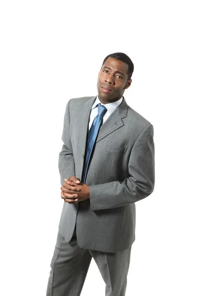 Black businessman — Stock Photo, Image