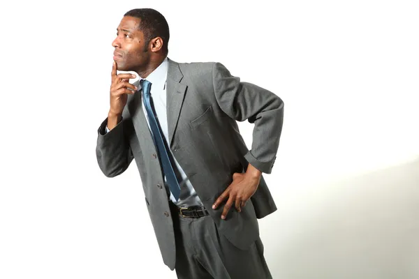 Businessman with suit — Stock Photo, Image