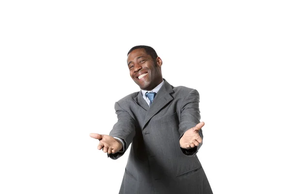 Black businessman — Stock Photo, Image