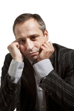 Sad işadamı