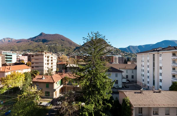 Lugano bölgesinde — Stok fotoğraf