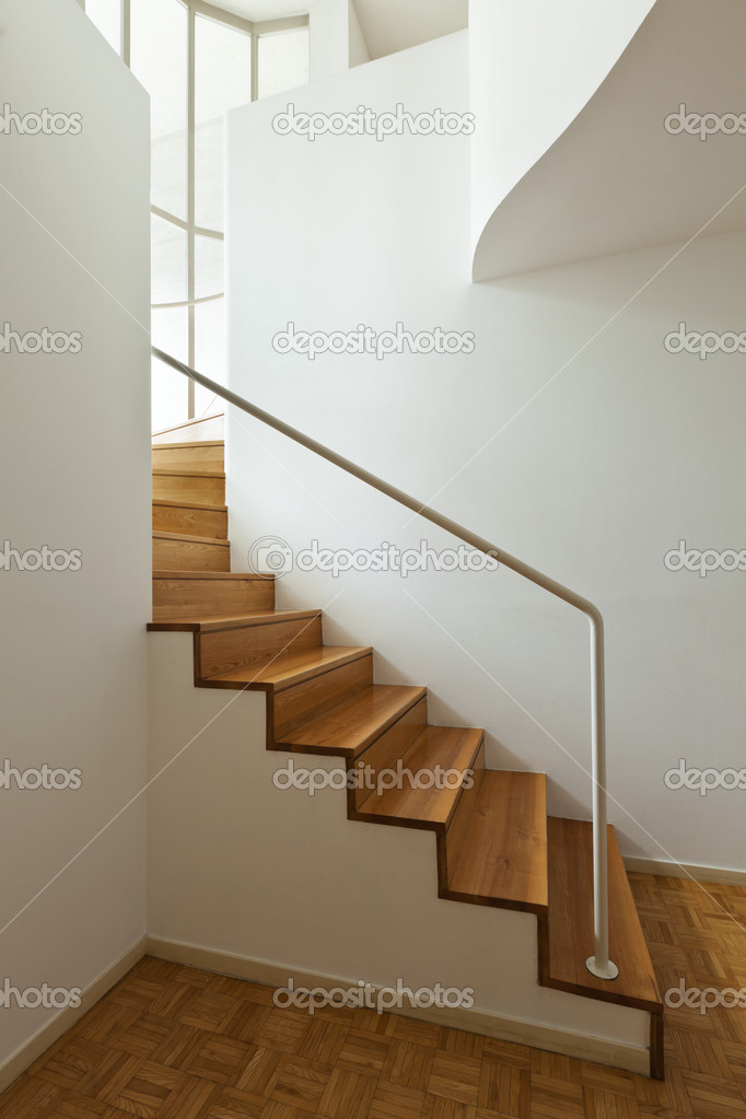 Wooden stair