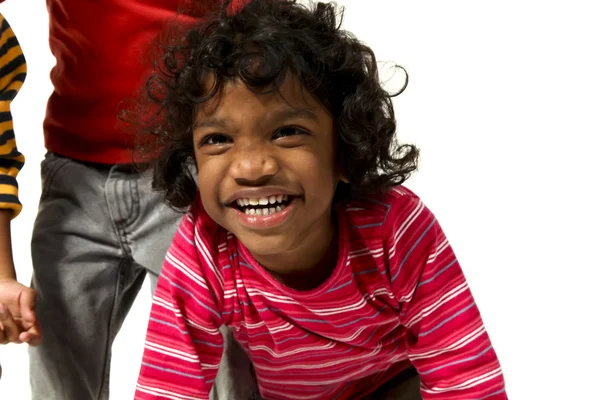 Glad indiska barn — Stockfoto