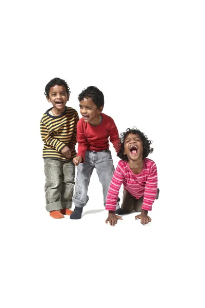 Happy indian children — Stock Photo, Image