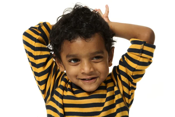 Portrait of Indian boy — Stock Photo, Image