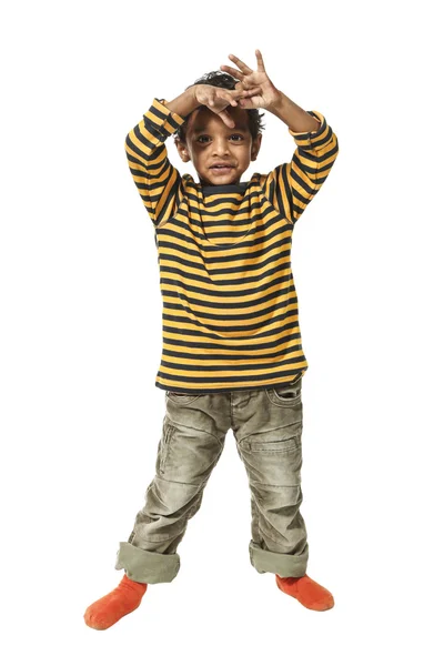 Portrait of Indian boy — Stock Photo, Image