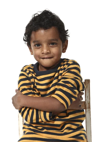 Portret chłopca, indyjski — Zdjęcie stockowe