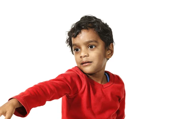 Retrato de menino indiano — Fotografia de Stock