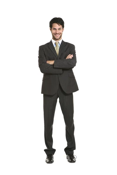 Uomo d'affari in piedi — Foto Stock