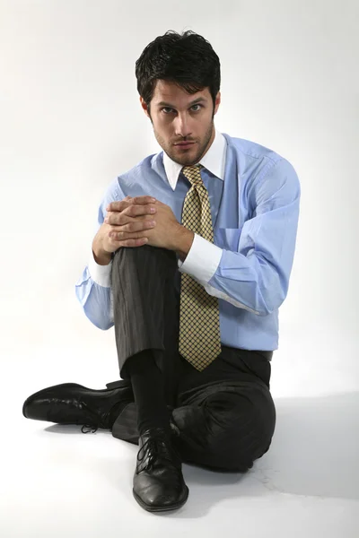 Businessman sitting — Stock Photo, Image
