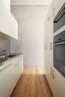 dağ ev, mutfak görünümü