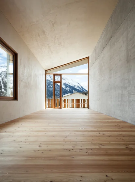Ev, Dağ Manzaralı Oda — Stok fotoğraf