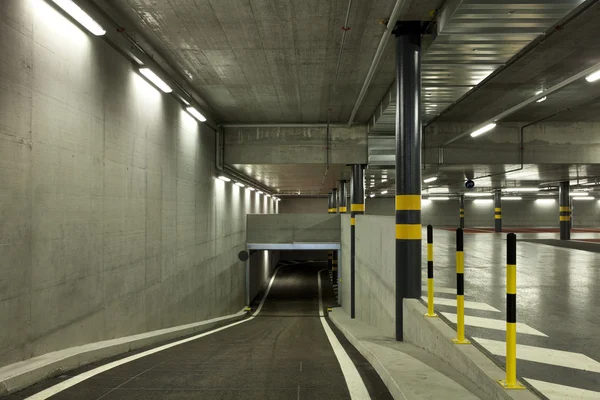 Tunnel di parcheggio — Foto Stock