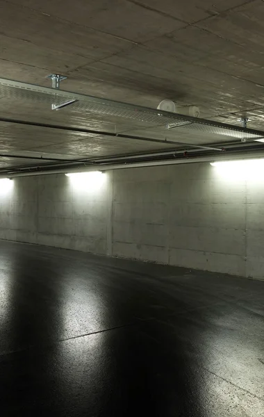 Parking tunelu — Zdjęcie stockowe