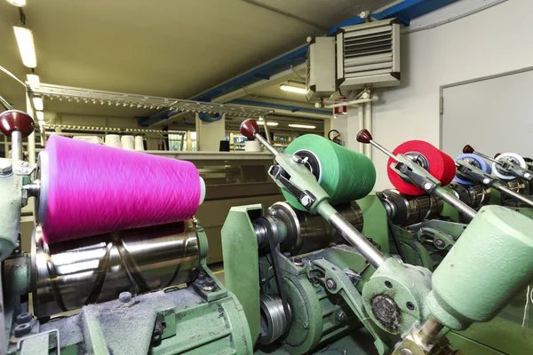 Industrielle Textilfabrik — Stockfoto