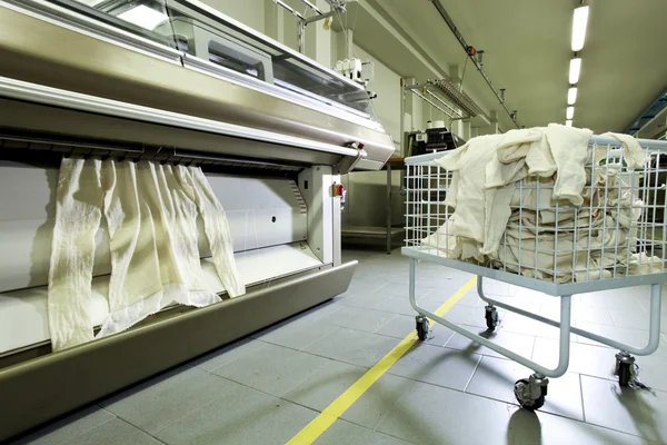 Fábrica textil industrial, jersey — Foto de Stock