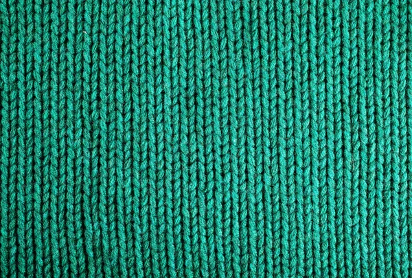 Woolen fabric green — Stock Photo, Image