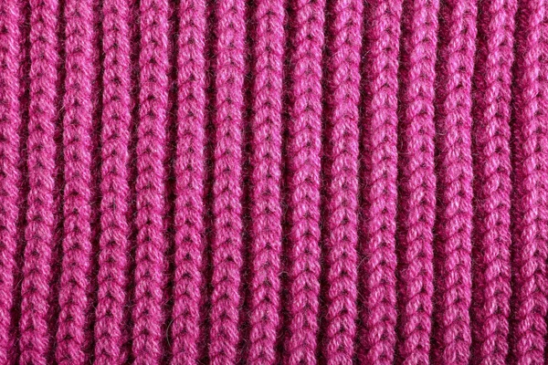 Woolen fabric pink — Stock Photo, Image